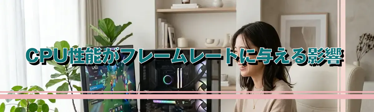CPU性能がフレームレートに与える影響