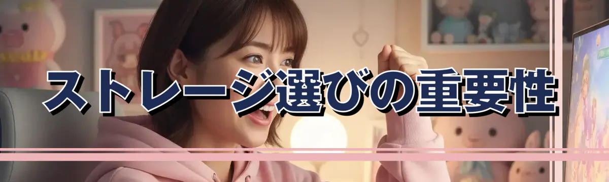 ストレージ選びの重要性