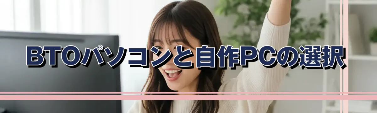 BTOパソコンと自作PCの選択