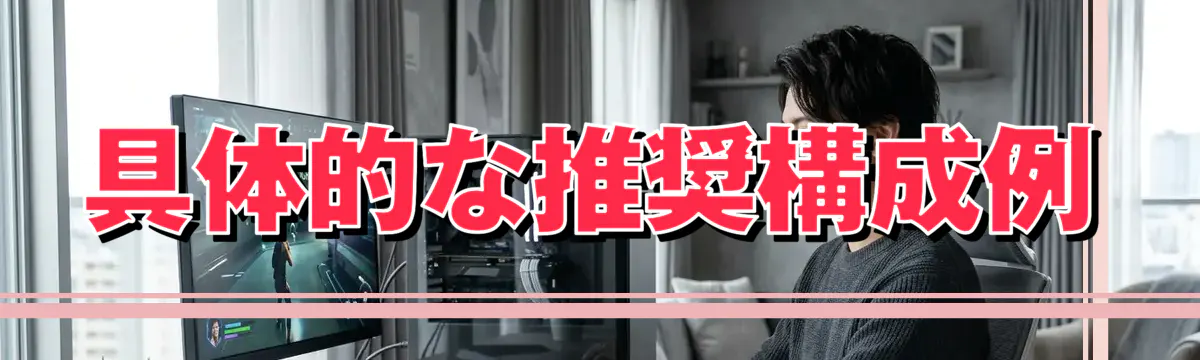 具体的な推奨構成例