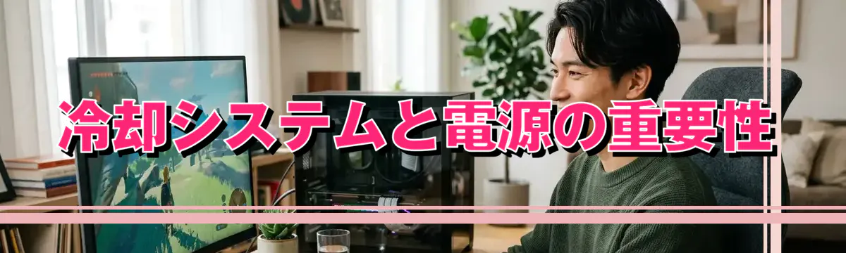 冷却システムと電源の重要性
