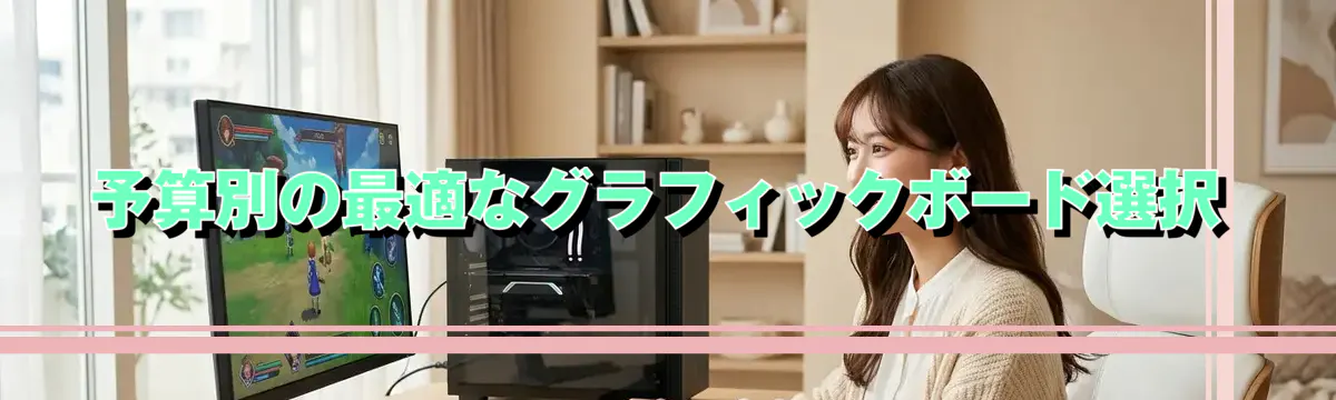 予算別の最適なグラフィックボード選択