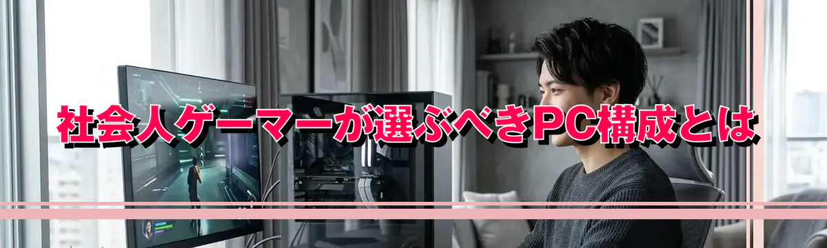 社会人ゲーマーが選ぶべきPC構成とは