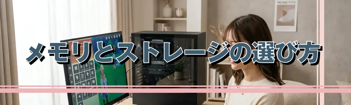 メモリとストレージの選び方