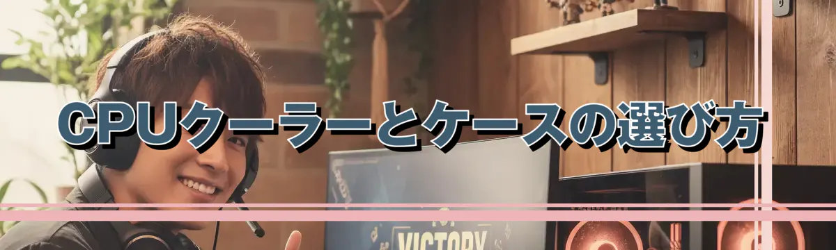 CPUクーラーとケースの選び方
